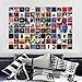 A ART·ZONE 100 Pcs 5x5 Inch | Posters Wall Collage Kit for Room, Album Cover, Music, Rapper, Band, Wall Poster for Bedroom
