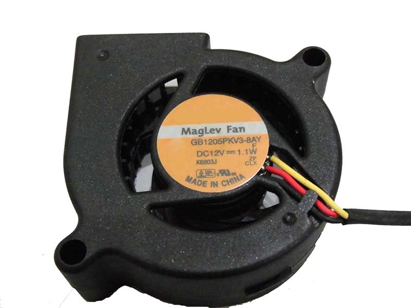 Ventilateur de projecteur 5020 GB1205PKV3-8AY 12V 1.1W 3 fils