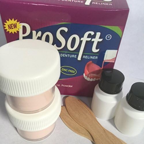 ProSoft Denture Reliner-Relines 2 Denture Plates by ProSoft Denture Reliner
