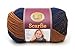 Produktbild Lion Brand Yarn Scarfie - Strickgarn für Schals One Size Ocker/Marineblau
