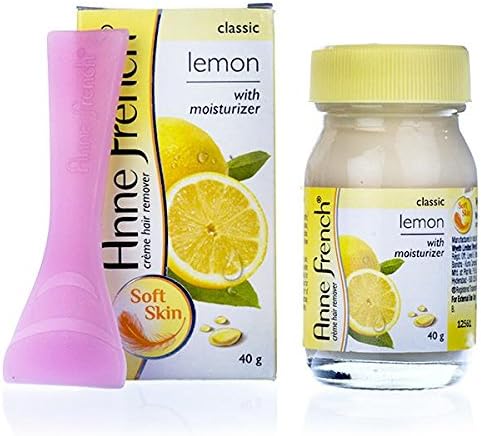 Pack of 2 - Anne French Cream Hair Remover With Moisturiser (Lemon) 40g