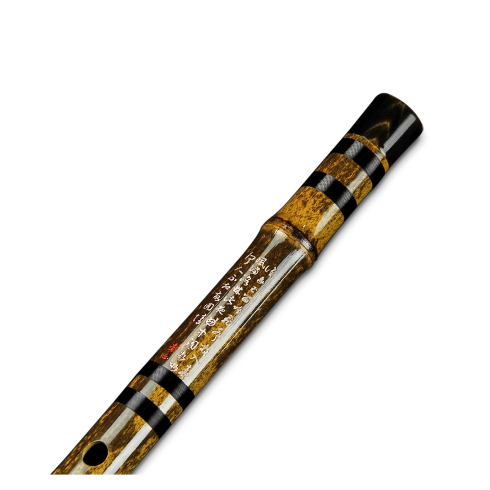 flauto di bambù Flauto di bambù viola Strumento musicale Professionale Suonare Materiale antico Flauto di bambù viola(D Key)