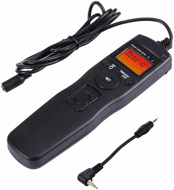 RGBS LCD Timer Shutter Release Time Lapse Intervalometer Remote Control for Canon EOS 1300D 1200D 1100D 1000D 650D 600D 550D 500D 450D 400D 350D 300D 100D 60D 70D Digital DSLR Camera