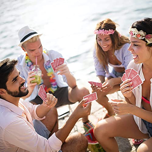 Lotfancy Pinochle Playing Cards, 2 Decks Of Cards, Blue And Red, Special 48 Card Deck #TOP5