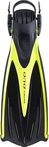 Miniatura 4 de TUSA SF0102 Imprex Duo Aletas de tacón abierto Azul cola de pez,Negro -,amarillo (Flash Yellow),https://www.amazon.com/dp/undefined
