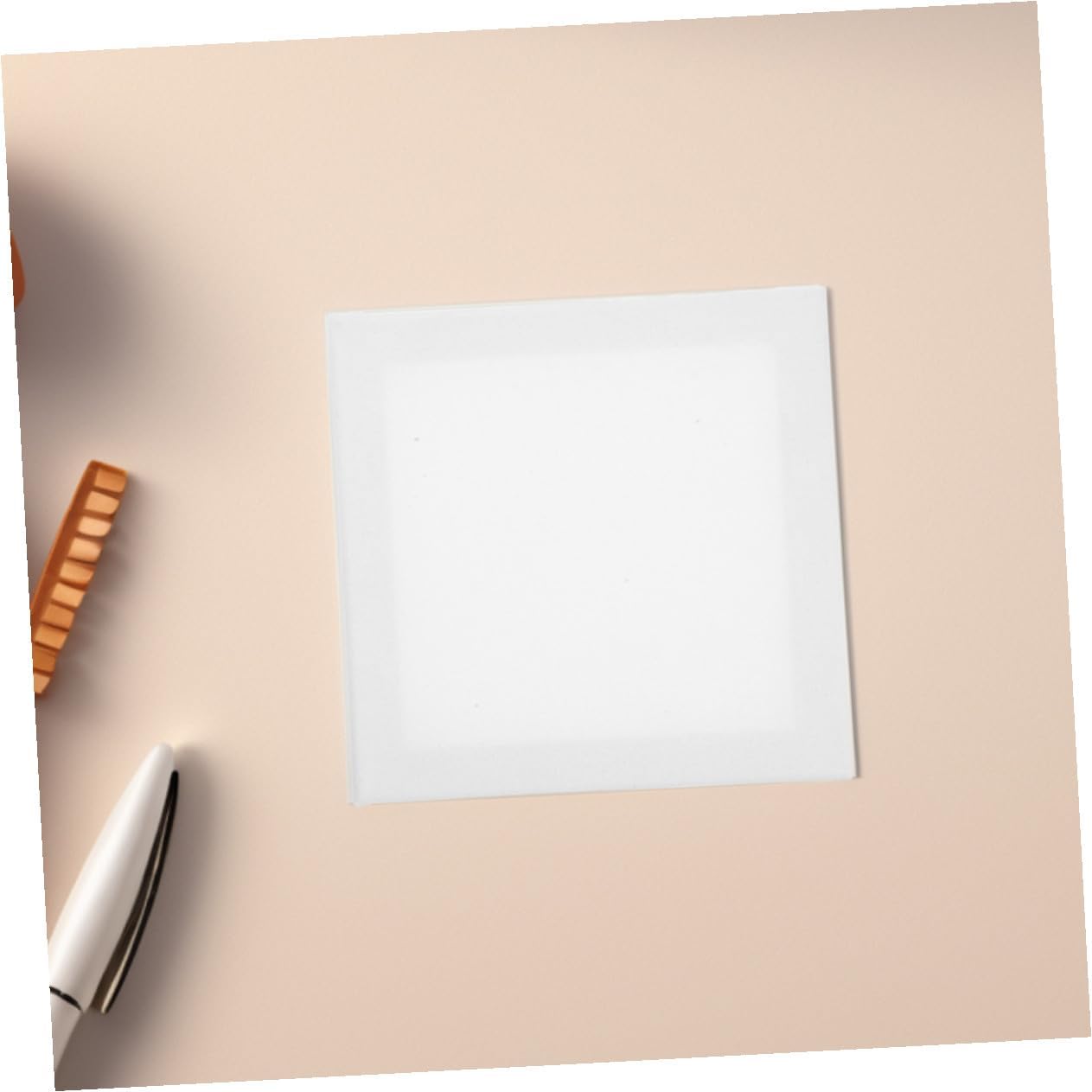 36 Pcs Square Cotton Canvas Boards for Painting, Artist Paint Panels for Oil and Acrylic Art Supplies, White Blank Drawing Boards Suitable for Students and DIY Art Projects
