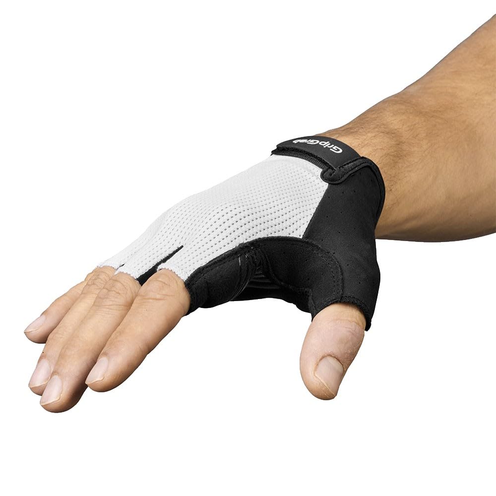 GripGrab EXPLR Guantes de Ciclismo de Dedo Corto para Verano, Guantes Acolchados para Bicicleta de Carretera, MTB, Gravel Bike