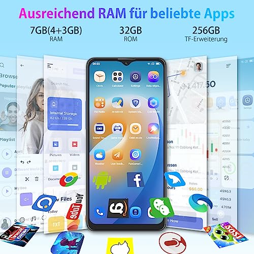 Smartphone bis 300 Euro – OSCAL C30 mit 7GB RAM und 32GB Speicher