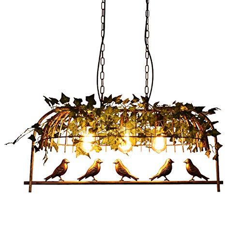 Lustre cage à oiseau pour remplacer un plafonnier classique et illuminer un couloir sombre