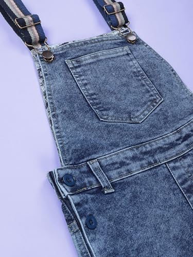 Image of KiddoPanti Boys Denim Dungaree Pant