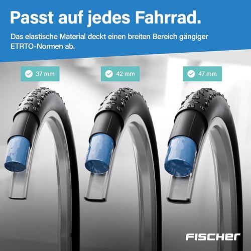 Fischer Fahrradschlauch 28 Zoll pannensicher für ETRTO 35/50-622