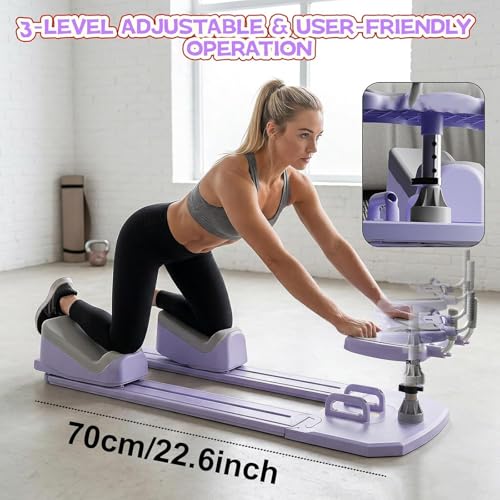 Máquina de ejercicios de gateo para entrenar abdominales y espalda en casa 5