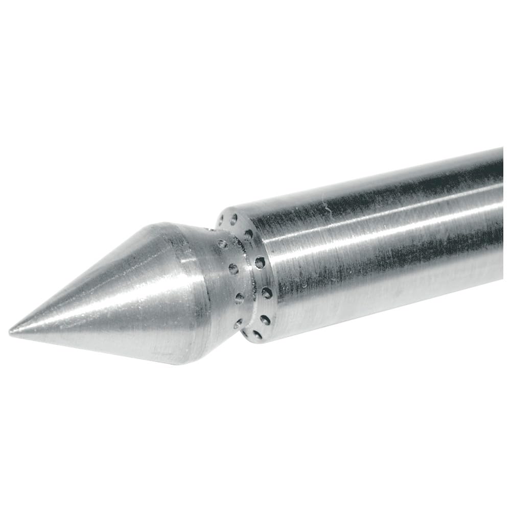 Dönges Soldador para sistema de apagado de niebla, gran angular, 550 mm (kit de borrado de niebla), conector Storz D, válvula con válvula de bola de latón, lanza de acero inoxidable