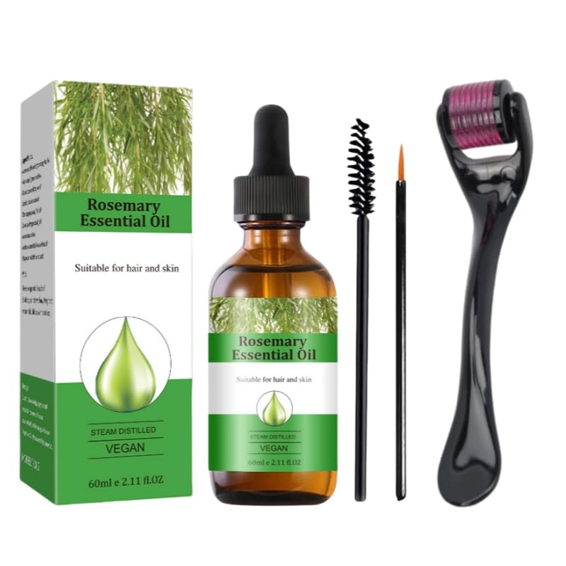 Rosemary Essential Oil Microneedling Set – 60ml Ätherisches Rosma...