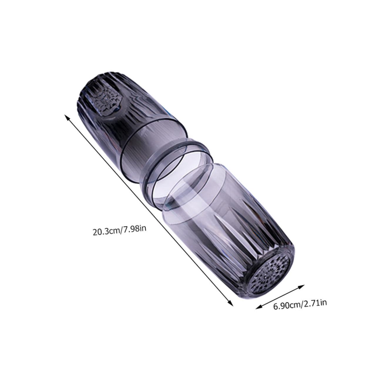 Healeved 1Pc Traveling Toothbrush Case Portable Creative Toothbrush Box for Home Travel Durable Transparent Design Compact Convenient Storage for Students Professionals