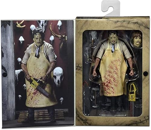 Dxuioz Texas Chainsaw Massacre 7" Ultimate Leatherface Action Figure (2) #TOP1