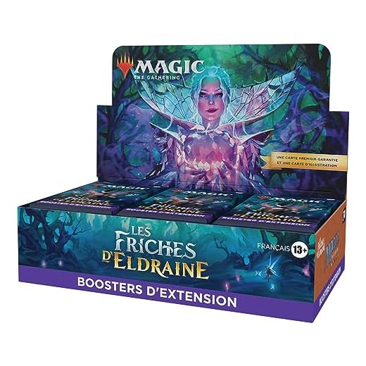 Boîte de boosters d’extension Magic: The Gathering Les friches d'Eldraine - 30 boosters (360 cartes Magic) (Version Française)