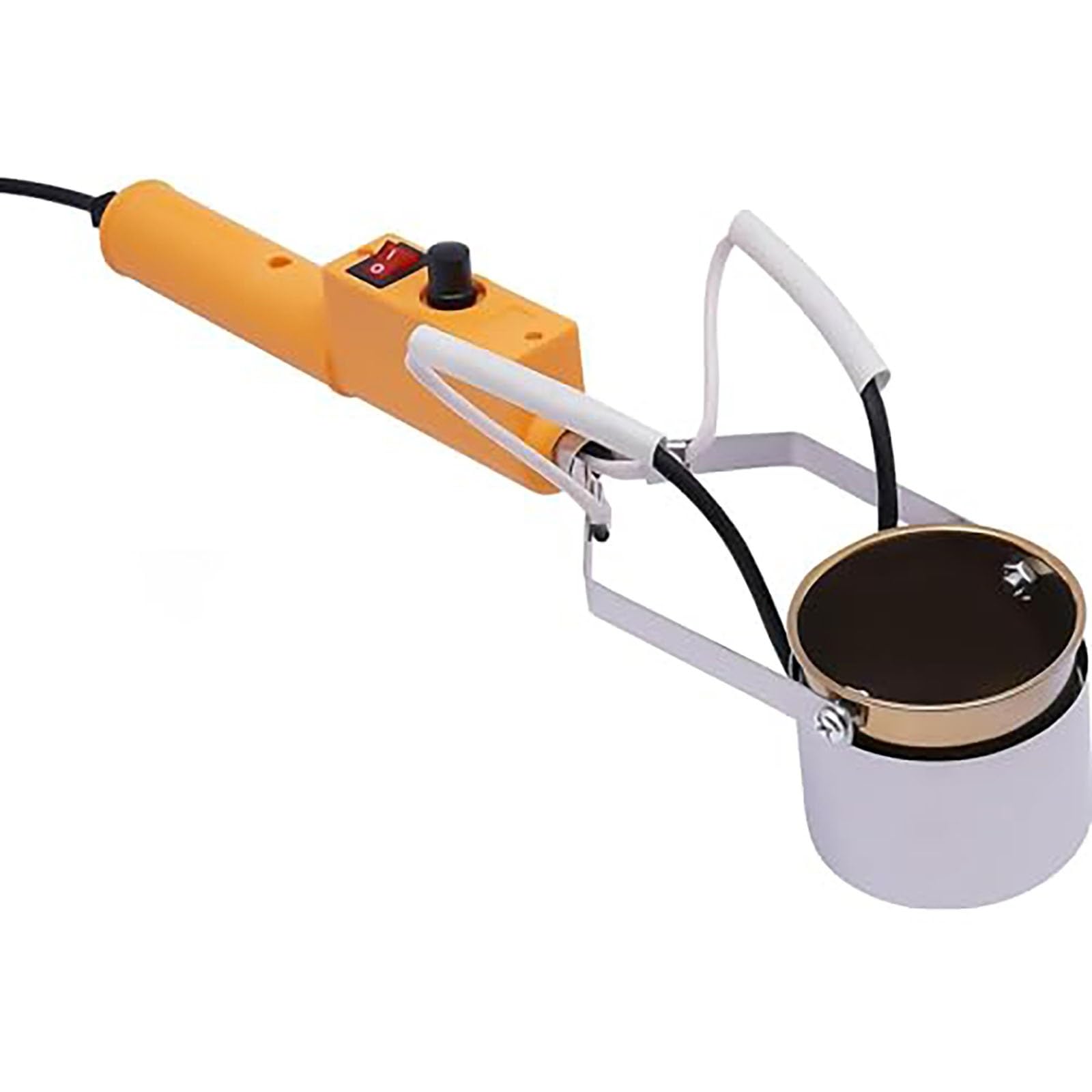Crisol de plomo portátil y horno eléctrico de fundición 300W con moldes