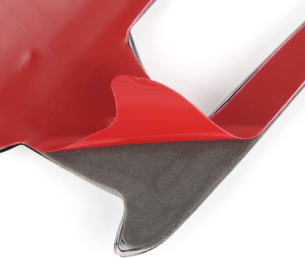 Front Fender Trim, Motorcycle Front Mudguard Trim Cover Chrome ABS Decoration Fit for Goldwing GL1800 F6B VTX1300 VTX1800 Durable Protection Easy Install