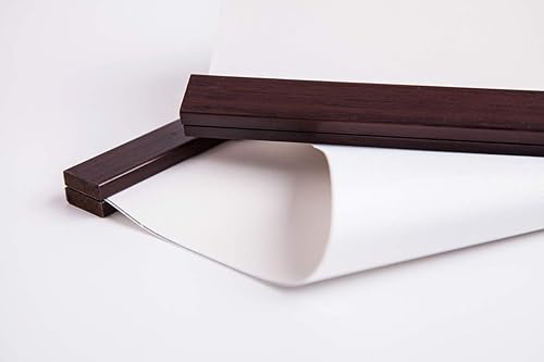 Miniatura 5 de Póster magnético con marco para colgar, marco de madera ligera, lienzo impreso, póster con varios diseños.