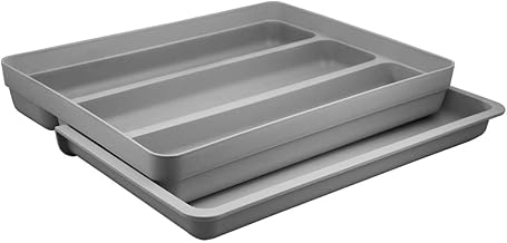 Ou Organizador Extensível de Talheres Chumbo Linha Logic