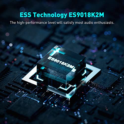 Fosi Audio Ds2 Portable Usb C Dac Dsd512 Es9018K2M Headphone Amp Hifi Tiny Mixer With 3.5Mm And 4.4Mm Dual Headphone Outputs For Smartphones/Pc/Laptop #TOP3
