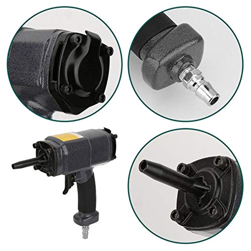 Nail Remover, 0.4-0.7mpa Heavy Duty Pneumatic Air Punch Nailer Professional Nails Puller Portable Multifunctional Nail Pulling Machine