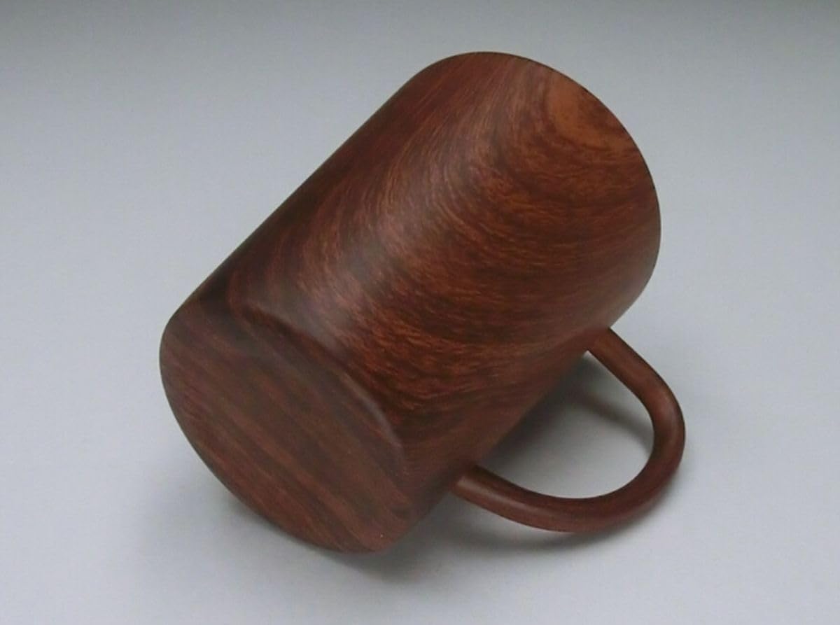 J-kitchens Select Set Wood Grain Stainless Steel Mug Fountain Pen Set, 12.2 fl oz (360 ml), Dishwasher Safe, Model No. 896384