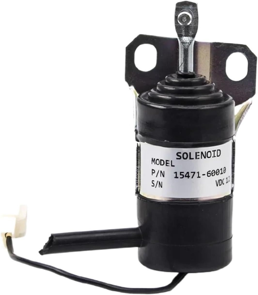 15471-60010 DC12V 24V Diesel Engine Fuel Shutoff Stop Solenoid Stop Solenoid Valve For Generator Parts 052600-100(24V)