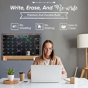 Loddiedoddierusticframedmagneticcalendarchalkboardbulletincomboboardlargeblackboardcorkboardlargechalkboardcalendarforwallorganizeyourspace  Urban Country Home Decor Loddie doddie rustic framed magnetic calendar chalkboard bulletin combo board large blackboard cork board large chalkboard calendar for wall organize your space  urban country home decor