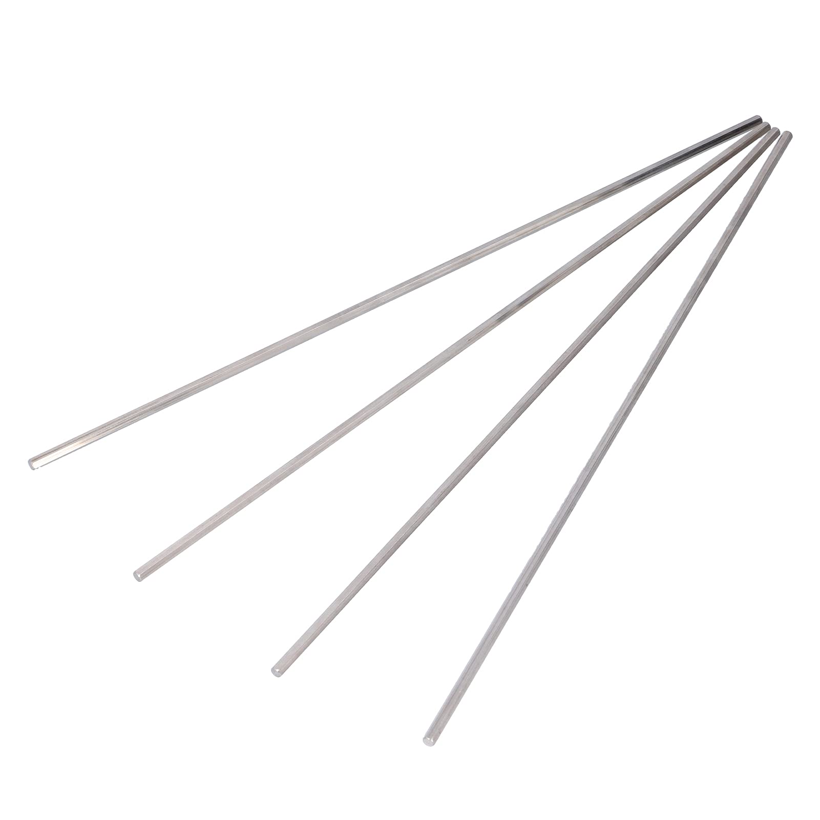 4Pcs Sechskantwelle 5mm Edelstahl, Lineare bewegliche Teile Sonstige lineare bewegliche Teile Antriebswelle Sechskantwelle Zubehör Ersatz Sechskantwelle Antriebswelle