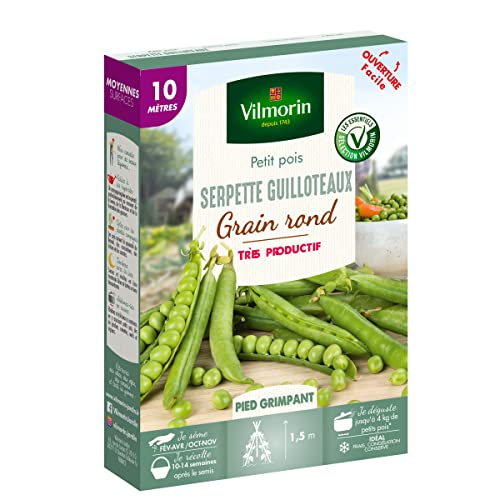 Pois Grimpant à Grain Rond Serpette Guilloteaux - 10 m