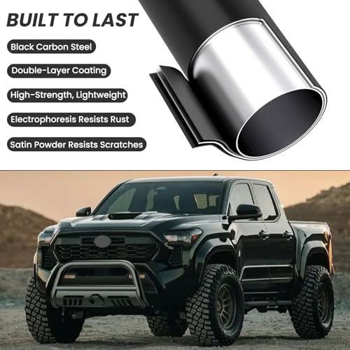 Image of Just-V Bull Bar Front Bumper Guard Grille for Toyota Tacoma 2016-2023