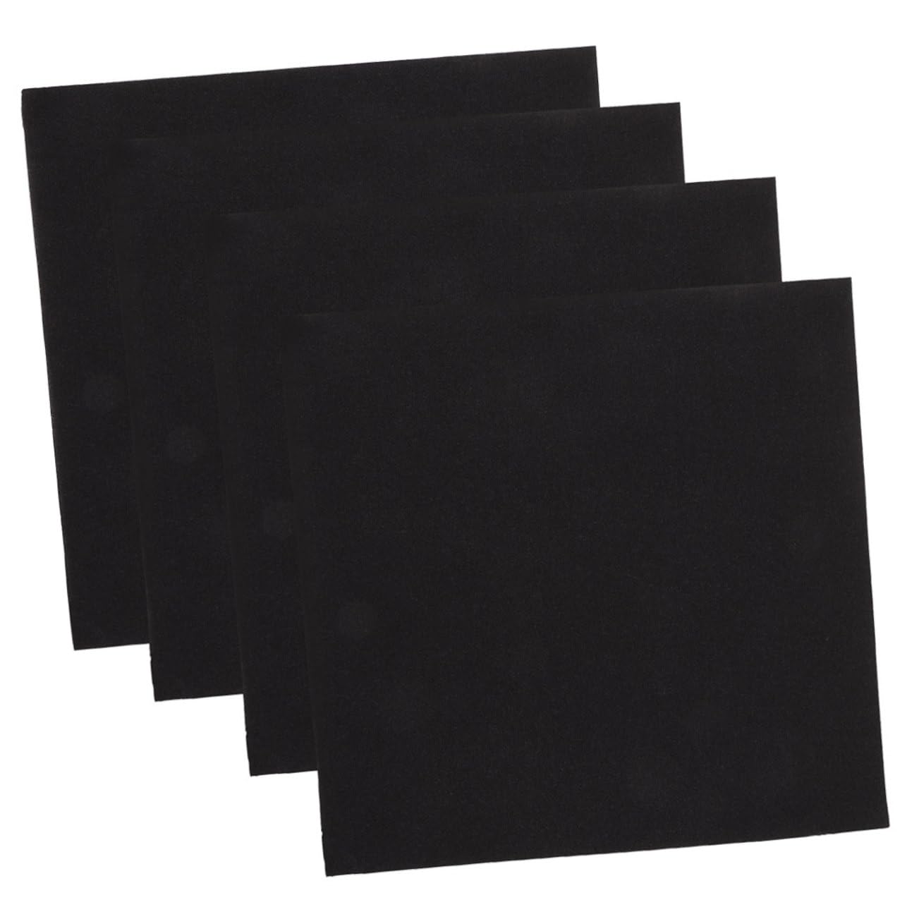 LABRIMP 100 Serviettes de Table en Papier Noir, Épaisses et Absorbantes, pour Fêtes et Réceptions, Usage Élégant
