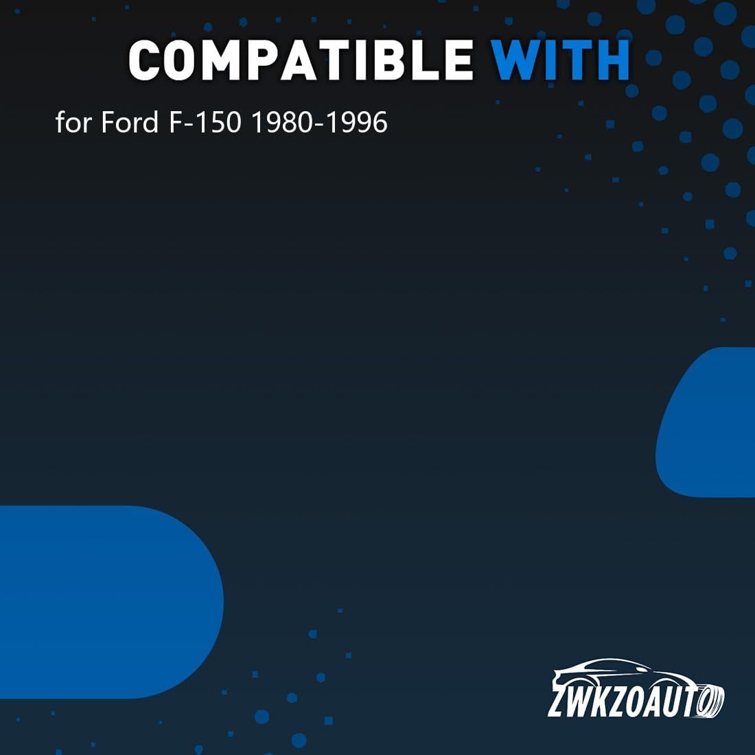 1 Pcs Rear To Frame Sway Bar Bushings Stabilizer Bar Bushing Kit for Ford F-150 3.8L 4WD 1986-1994, for F-150 4.9L 4WD 1980-1996, for F-150 5.0L 4WD 1980-1996 Replace# D8TZ5493A