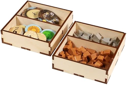 Vista 31 de The Broken Token Organizador de juegos compatible con Catan: Expansión de comerciantes y bárbaros