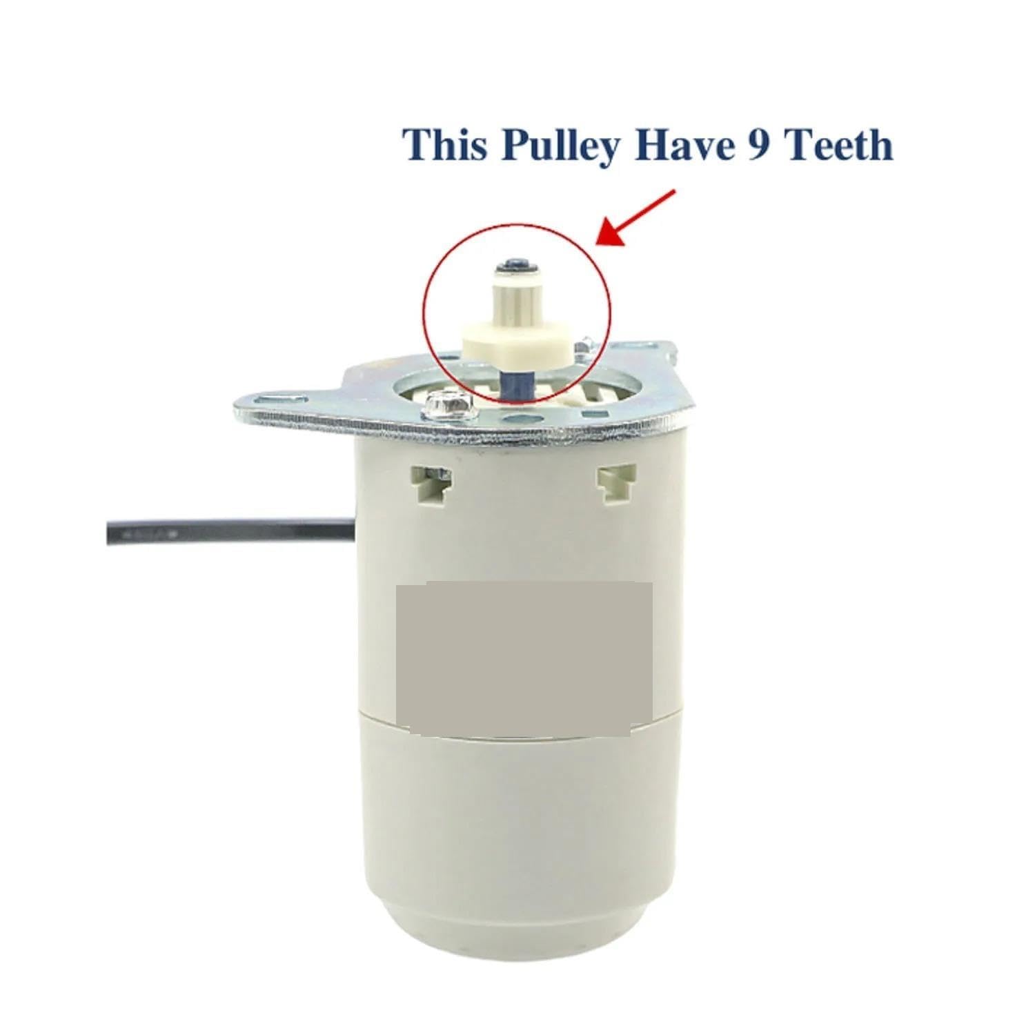 Motore per macchine da cucire domestiche Puleggia a 9 denti da 70 W