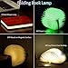 Vergissm Wooden Book Lamp, Upgraded 5 Colors Foldable Paper Books Light, Novelty Lighting 360° Bookshaped Night Light, LED Paper Lantern for Bookish Decor & Book Lovers Gifts, Christmas Gifts Choice