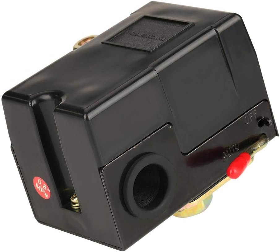 Air Compressor Switch, Universal Pressure Switch 95-125 Psi For Air Compressor Pump Control Valve, Air-Compressor Accessories : Tools & Home Improvement