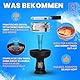 M. ROSENFELD Shisha Kopf Phunnel Set - Heat Management Silikon Kopf mit Smokebox HMD, Shisha Zubehör Kaminaufsatz für alle Wasserpfeifen Phunnel Kopf (Base+)