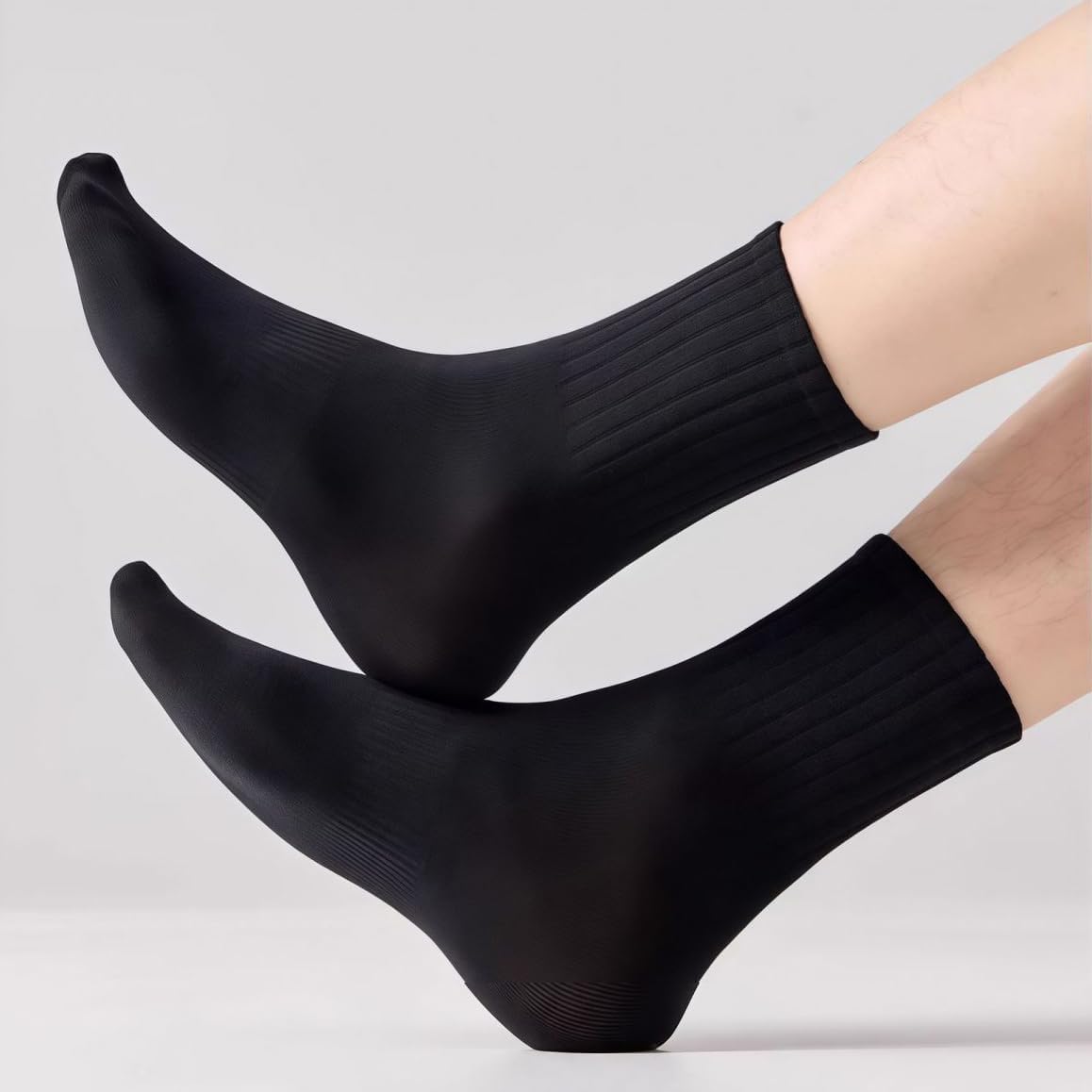 6 Pairs Womens Socks Ankle Cotton Socks for Women White Athletic Running Quarter Crew Socks - Image 2