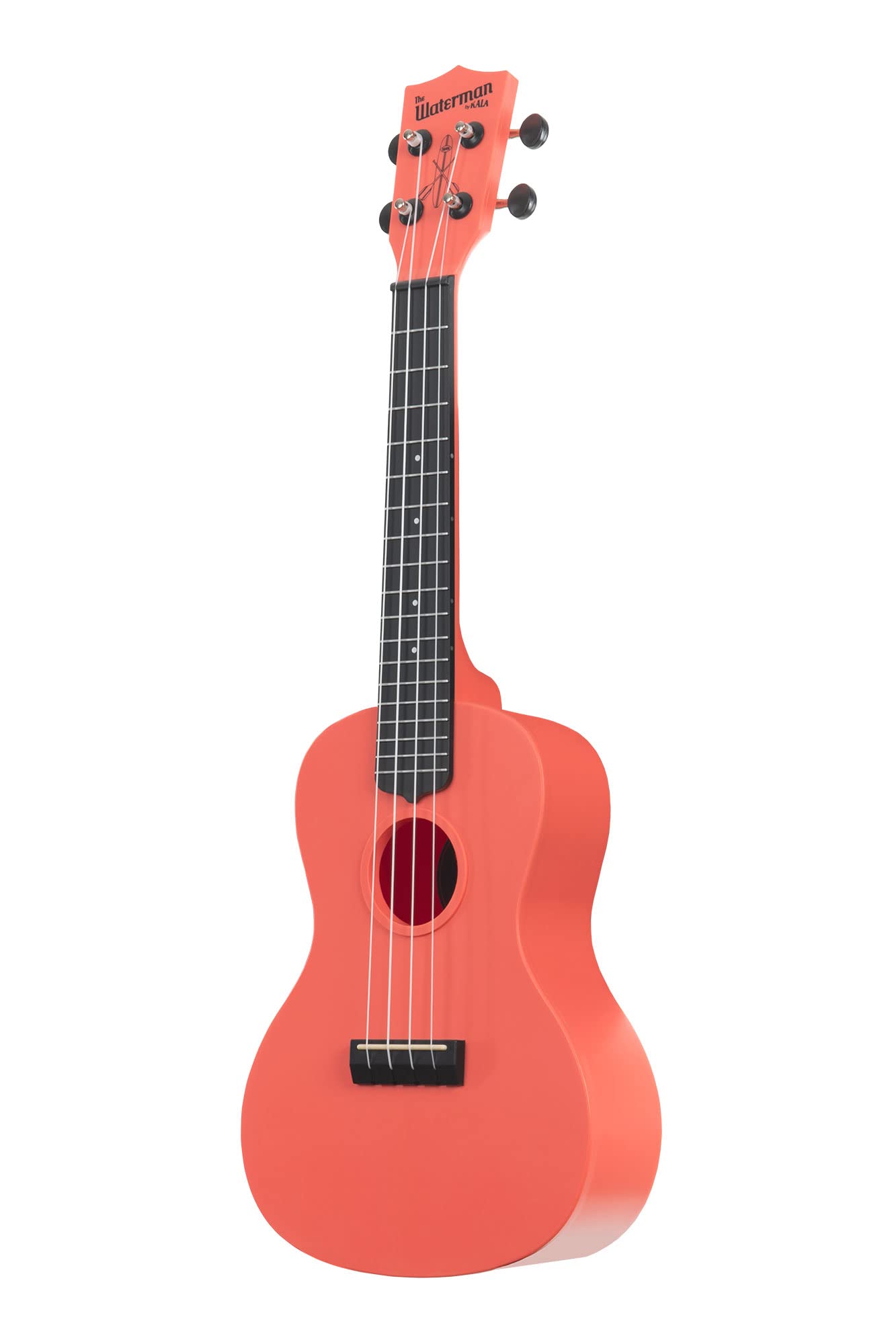 Kala Brand Music Co. The Waterman Beach Collection Ukulélé 4 cordes Droite Rose crépuscule Concert (KA-WMS-PK-C)