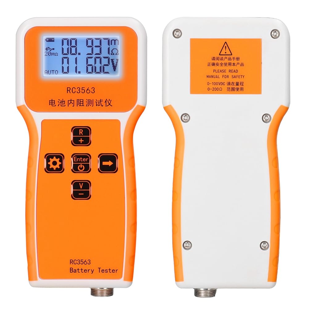 RC3563 Widerstandsprüfer, intern, für Batteriespannung, Trithium, Lithium, , Phosphat, 18650, Batterietester, Testsonde
