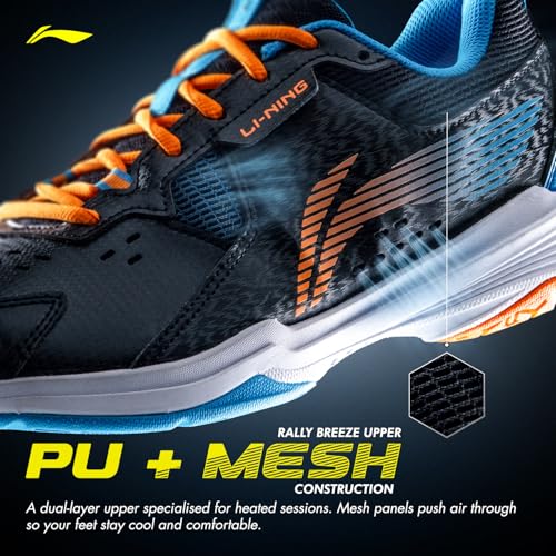 Image of Li-Ning All Round Non Marking Badminton Shoes | All Indoor Sports | Lightweight, Breathable, Grippy & Durable | High Rebound Cushioning | Stable Heel Support
