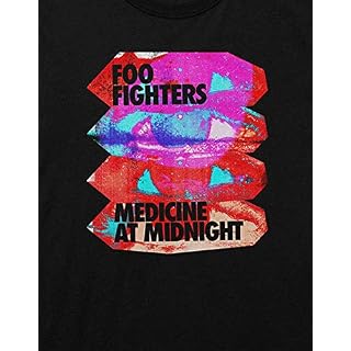 Foo Fighters T Shirt Medicine at Midnight Band Logo Nouveau Officiel Homme Size - Les Beatles, Paul McCartney, John Lennon, RIngo Starr, George Harrison Foo Fighters T Shirt Medicine at Midnight Band Logo Nouveau Officiel Homme Size – Image 3