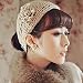 Sunward Women's Crochet Camellia Flowers Headband Knit Hair Hoop Band Ear Warmer