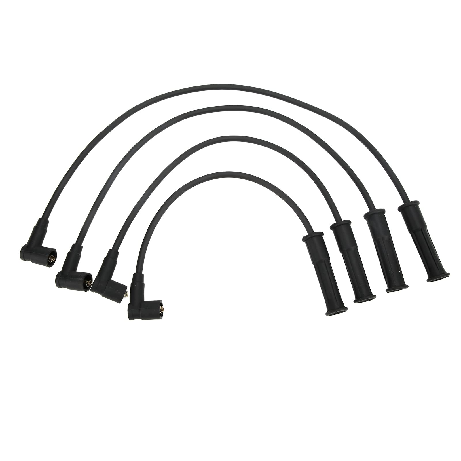 Ignition Line, 8200486877 8200713680, 4Pcs Ignition Cable Set Replacement for Dacia Logan MCV II 2013/02‑2019/12