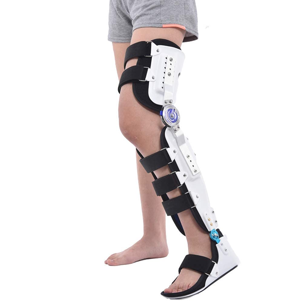 Buy Hinged Knee Brace, Adjustable Leg Stabilizer Post OP Recovery