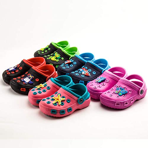 Babelvit Toddler Kids Boys Girls Cute Garden Clogs Slides Light Summer Beach Pool Play Slipper Water Sandals Slip On Shoes #TOP21