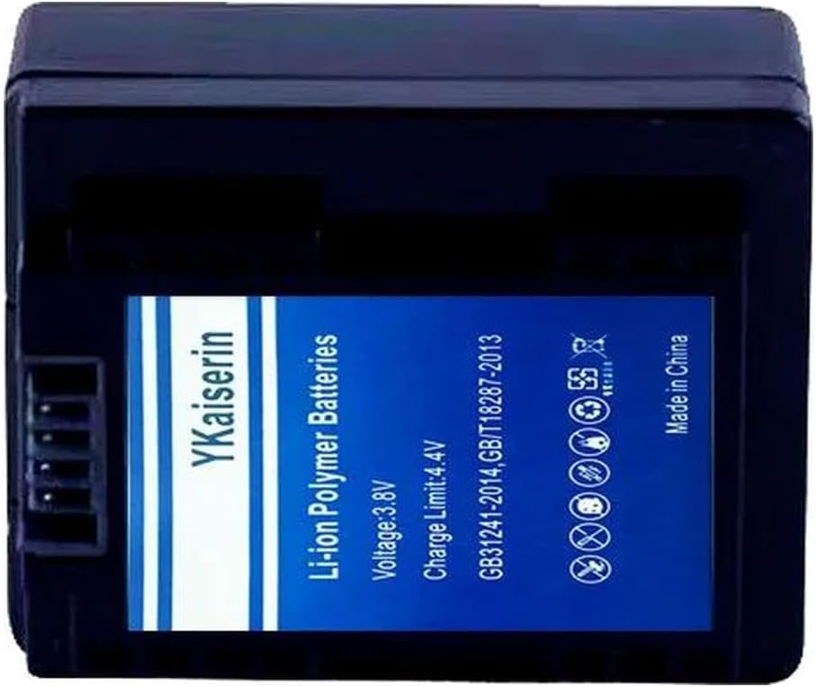 New Upgraded 2100mAh BP-718 0 Cycle Replacement Camera Battery Compatible for Canon Vixia HFR80 HFR82 HFR800 HFM50 HFM52 HFM500 HFR30 HFR32 HFR300 Camera